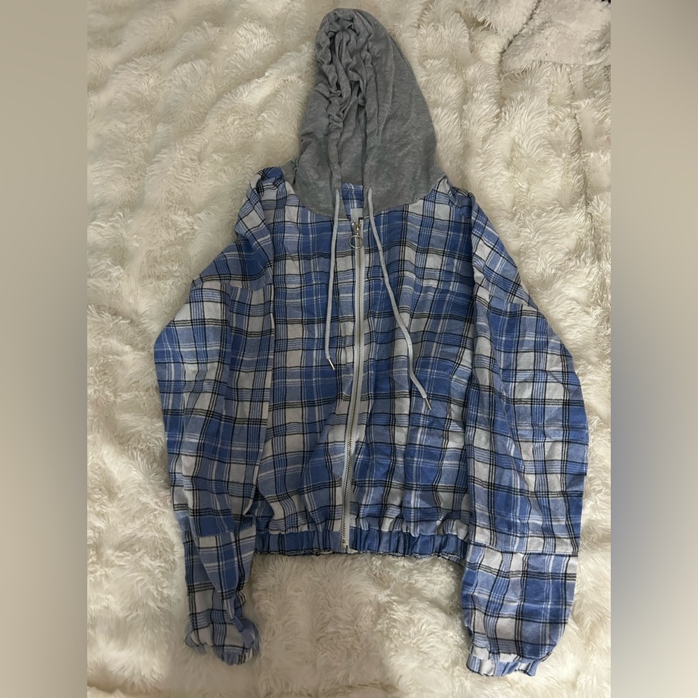 Flannel Jacket w Hood